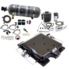 Carica l'immagine nel visualizzatore di Gallery, Nitrous Express Dodge Hellcat Supercharger Lid Nitrous/Water Injection Kit (100-400HP) w/12lb Bottle