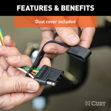 गैलरी व्यूवर में इमेज लोड करें, Curt 00-00 Toyota Tundra Custom Wiring Connector (4-Way Flat Output)