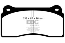 Carica l&#39;immagine nel visualizzatore di Gallery, EBC 99-03 Aston Martin DB7 5.9 Bluestuff Front Brake Pads