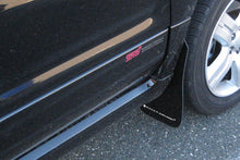 Charger l'image dans la galerie, Rally Armor 2003-2008 Subaru Forester UR Black Mud Flap w/ White Logo