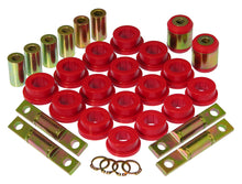 Carica l&#39;immagine nel visualizzatore di Gallery, Prothane 01-02 Honda Civic Rear Control Arm Bushings - Red