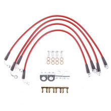 Load image into Gallery viewer, Power Stop 07-17 Jeep Wrangler Front &amp; Rear SS Braided Brake Hose Kit