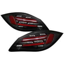 Charger l&#39;image dans la galerie, Spyder Porsche 987 Cayman 06-08 / Boxster 09-12 LED Tail Lights - Sequential Signal - Black