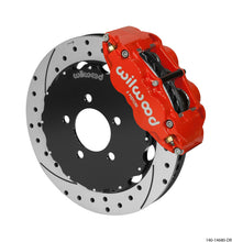 गैलरी व्यूवर में इमेज लोड करें, Wilwood Narrow Superlite 6R Front Big Brake Kit 12.88in Drilled Red 05-11 Ford Crown Victoria