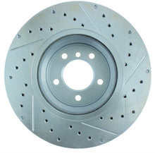 Laden Sie das Bild in den Galerie-Viewer, StopTech Select Sport 07-13 BMW 335i Slotted &amp; Drilled Vented Right Front Brake Rotor