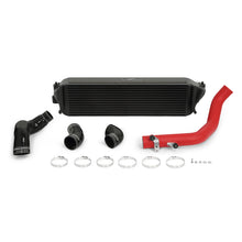 Cargar imagen en el visor de la galería, Mishimoto 2017+ Honda Civic Type R Intercooler Kit - Black Intercooler Red Pipes