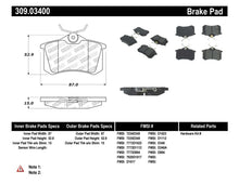 Charger l&#39;image dans la galerie, StopTech 02-08 Audi A4 Quattro / 2/99-02 Audi S4 / 93-10 VW Golf GL/GLS Performance Rear Brake Pads