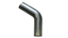 Charger l&#39;image dans la galerie, Vibrant 1.75in O.D. T304 SS 60 deg Mandrel Bend 6in x 6in leg lengths (1.75in Centerline Radius)