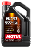 Motul 5L Synthetic Engine Oil 8100 5W30 ECO-LITE - Single