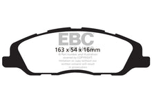 गैलरी व्यूवर में इमेज लोड करें, EBC 13-14 Ford Mustang 3.7 (A/T+Performance Pkg) Yellowstuff Front Brake Pads