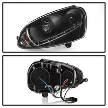 गैलरी व्यूवर में इमेज लोड करें, Spyder Volkswagen GTI 06-09/Jetta 06-09 Xenon/HID Model Only - DRL Black PRO-YD-VG06-HID-DRL-BK