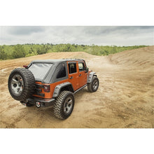 गैलरी व्यूवर में इमेज लोड करें, Rugged Ridge Bowless Soft Top Black Diamond 4-Door 07-18 Jeep Wrangler JK