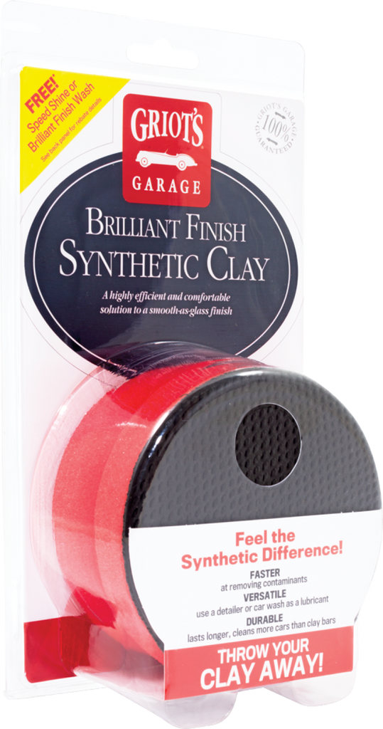 Griots Garage Brilliant Finish Synthetic Clay - Single - 2to4wheels
