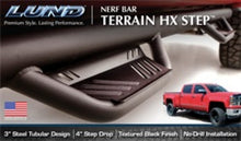 Laden Sie das Bild in den Galerie-Viewer, Lund 07-17 Toyota Tundra CrewMax Terrain HX Step Nerf Bars - Black