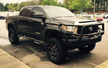 Carica l'immagine nel visualizzatore di Gallery, Road Armor 14-20 Toyota Tundra Stealth Front Winch Bumper w/Lonestar Guard - Tex Blk - 2to4wheels