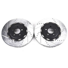 Carica l&#39;immagine nel visualizzatore di Gallery, Power Stop 15-19 Dodge Challenger Front Evolution Drilled &amp; Slotted Rotors - Pair
