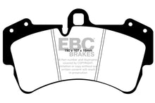 Cargar imagen en el visor de la galería, EBC 03-07 Porsche Cayenne 4.5 (350mm Rotors) Redstuff Front Brake Pads