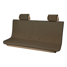 Carica l&#39;immagine nel visualizzatore di Gallery, Curt Seat Defender 58in x 63in Removable Waterproof Brown XL Bench Truck Seat Cover