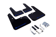 Carica l'immagine nel visualizzatore di Gallery, Rally Armor 12-13 Hyundai Veloster UR Black Mud Flap w/ Blue Logo