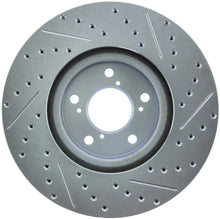 Carica l&#39;immagine nel visualizzatore di Gallery, StopTech Select Sport 2007-2013 Acura MDX Drilled and Slotted Front Right Brake Rotor