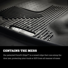 Carica l'immagine nel visualizzatore di Gallery, Husky Liners 2020+ Ford Explorer X-Act Contour Black Front Floor Liners