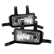 Carica l&#39;immagine nel visualizzatore di Gallery, Spyder Chevy Suburban Tahoe 2015-17 OEM Fog Lights W/Chrm trim Cover and Switch Clear FL-CTAH15-C