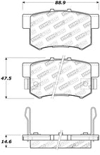 Carica l&#39;immagine nel visualizzatore di Gallery, StopTech Street Touring 99-09 Honda S2000 / 00-13 Suzuki Kizashi Rear Brake Pads