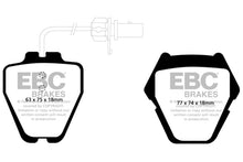 गैलरी व्यूवर में इमेज लोड करें, EBC 02-05 Volkswagen Passat 4.0 (8 Pad Set) Greenstuff Front Brake Pads
