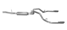Charger l&#39;image dans la galerie, Gibson 10-13 GMC Sierra 1500 SLE 4.8L 2.25in Cat-Back Dual Split Exhaust - Stainless