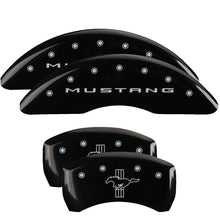 Cargar imagen en el visor de la galería, MGP Rear set 2 Caliper Covers Engraved Rear 2015/Bar &amp; Pony Yellow finish black ch