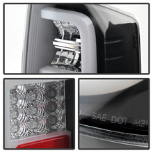 Carica l&#39;immagine nel visualizzatore di Gallery, Spyder Toyota Tundra 2014-2016 Light Bar LED Tail Lights Black ALT-YD-TTU14-LED-BK