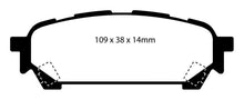 गैलरी व्यूवर में इमेज लोड करें, EBC 04-06 Saab 9-2X 2.0 Turbo Redstuff Rear Brake Pads
