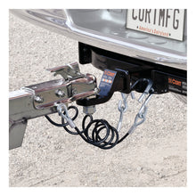 Load image into Gallery viewer, Curt 44-1/2in Safety Cables w/2 Snap Hooks (5000lbs Vinyl-Coated 2-Pack)