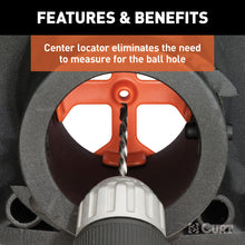 Carica l&#39;immagine nel visualizzatore di Gallery, Curt Replacement Double Lock EZr Center Locator (Fits 60611/60619)
