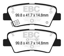 गैलरी व्यूवर में इमेज लोड करें, EBC 12+ Hyundai Elantra GT 2 Greenstuff Rear Brake Pads