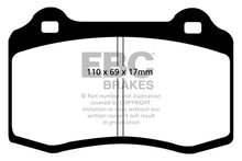 Carica l&#39;immagine nel visualizzatore di Gallery, EBC 92-00 Dodge Viper 8.0 Yellowstuff Front Brake Pads