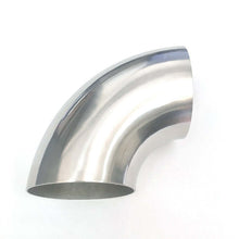 गैलरी व्यूवर में इमेज लोड करें, Ticon Industries 4in Diameter 90 Degree 1D 1.2mm/.049in Wall Thickness Titanium Elbow