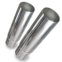 Load image into Gallery viewer, Stainless Works Straight Cut Exhaust Tips-2in ID Inlet 2in body