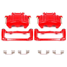 Carica l&#39;immagine nel visualizzatore di Gallery, Power Stop 05-11 Chrysler 300 Front Red Calipers w/Brackets - Pair