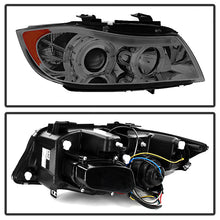 Laden Sie das Bild in den Galerie-Viewer, Spyder BMW E90 3-Series 06-08 Projector LED Halo Amber Reflctr Rplc Bulb Smke PRO-YD-BMWE9005-AM-SM