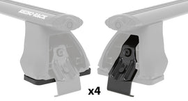 Rhino-Rack 2500 Fitting Kit - 4 Pads/4 Clamps - 2to4wheels