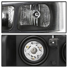 Carica l&#39;immagine nel visualizzatore di Gallery, xTune 03-17 Chevrolet Express 1500 OEM Style Headlights - Black (HD-JH-CEX03-OE-BK)