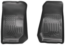 Carica l'immagine nel visualizzatore di Gallery, Husky Liners 07-12 Jeep Wrangler WeatherBeater Black Floor Liners