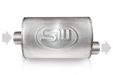 Charger l'image dans la galerie, Stainless Works 2.25in ID CENTER INLET/ 2.25in OD OFFSET OUTLET 4inX8in