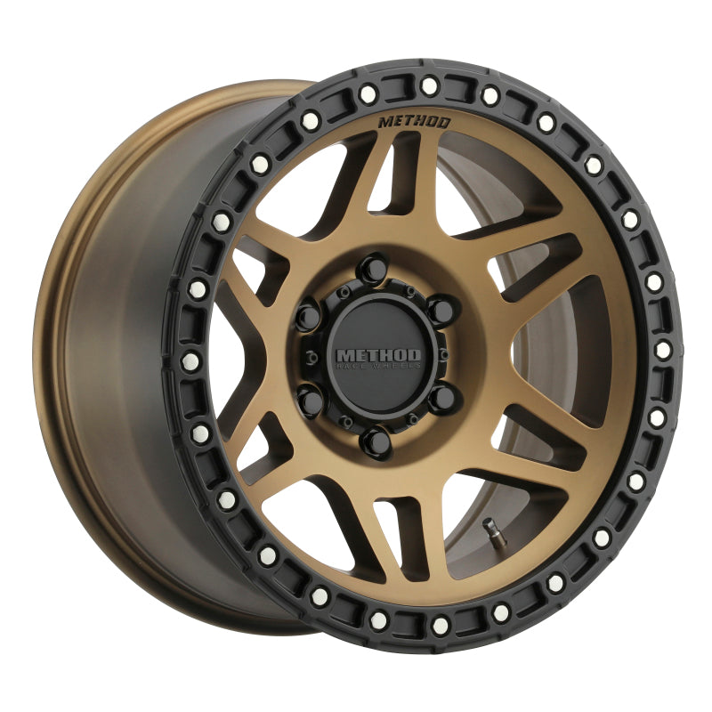 Method MR312 18x9 +18mm Offset 6x135 87mm CB Method Bronze/Black Street Loc Wheel