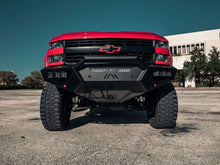 Laden Sie das Bild in den Galerie-Viewer, Road Armor 15-19 Chevy 2500 SPARTAN Front Bumper Bolt-On Pre-Runner Guard - Tex Blk