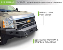 Load image into Gallery viewer, DV8 Offroad 11-14 Chevrolet Silverado 2500 Front Bumper