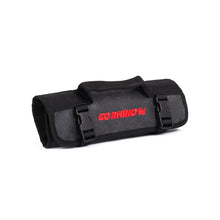Charger l'image dans la galerie, Go Rhino XVenture Gear Tool Wrench Roll - Small (3.5x3.5in. Closed) 12oz Waxed Canvas - Black