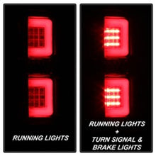 Charger l&#39;image dans la galerie, Spyder 09-14 Ford F150 V2 Light Bar LED Tail Lights - Red Clear (ALT-YD-FF15009V2-LBLED-RC)