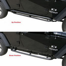 Charger l&#39;image dans la galerie, Rampage 2007-2018 Jeep Wrangler(JK) Srs Side Bar Rockerguard Step - Black